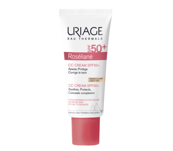 Roséliane CC-Creme SPF50+ heller Farbton Uriage - Tube mit 40 ml - image 1