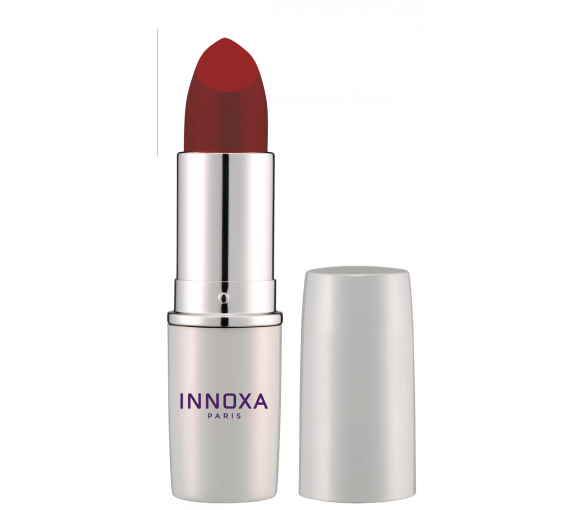 Satin Lippenstift inno'lips 404 Siena Rot Innoxa - Tube mit 3,5 g