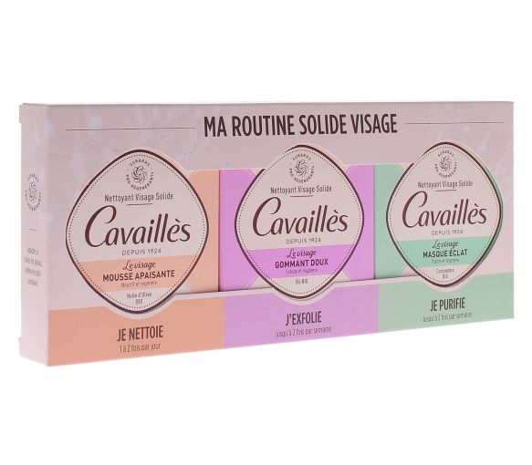 Rogé Cavaillès feiert Gesichtsreinigungsroutine - 3er-Pack 70g Seifen - image 1