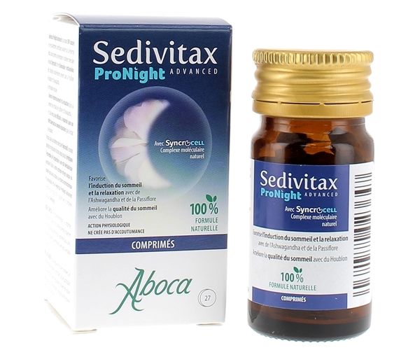 Sedivitax ProNight advanced Aboca - Packung mit 27 Tabletten