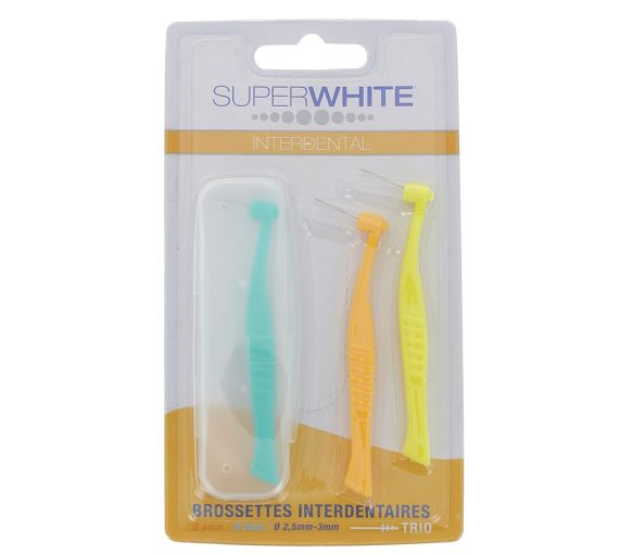 Interdentalbürsten Superwhite - 3 Bürsten