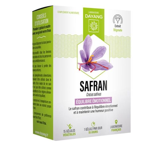 Safran emotionale Balance Dayang - Packung mit 15 Kapseln - image 1
