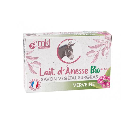 Seife mit Bio-Eselmilch und Eisenkraut MKL Green Nature - 100g Stück - image 1