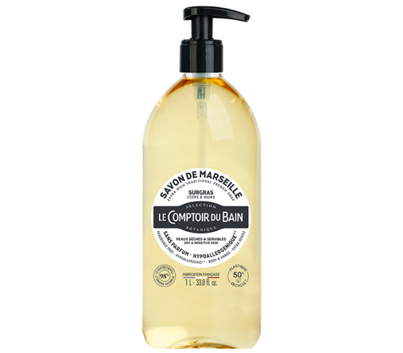 Überfettete Marseille-Seife Der Bade-Laden - Pumpflasche 1 L - image 1