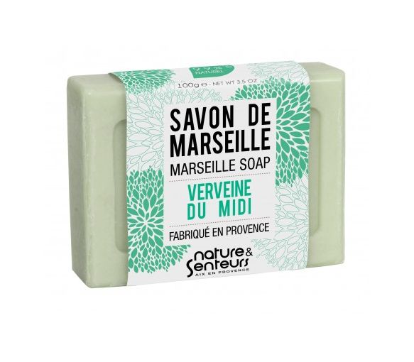 Marseiller Seife Verveine du Midi Nature & Senteurs - Stück von 100 g