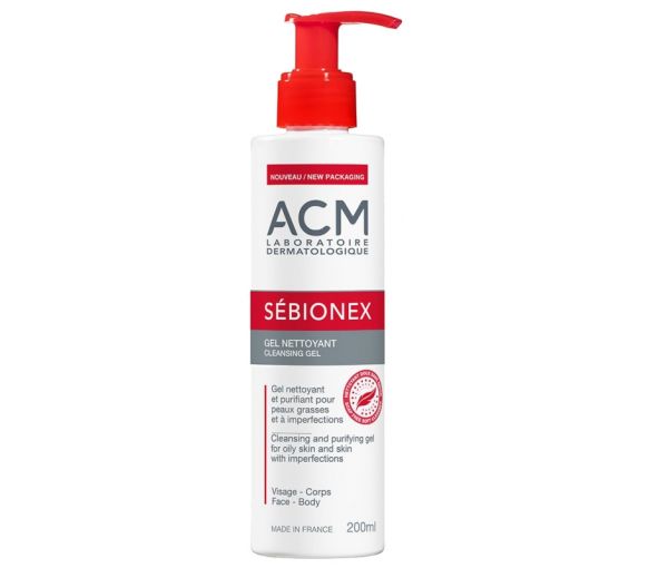 Sébionex Reinigungsgel ACM - Pumpflasche mit 200 ml