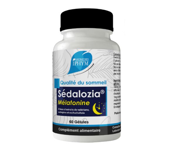 Sédalozia Melatonin Iphym - 60 Kapseln