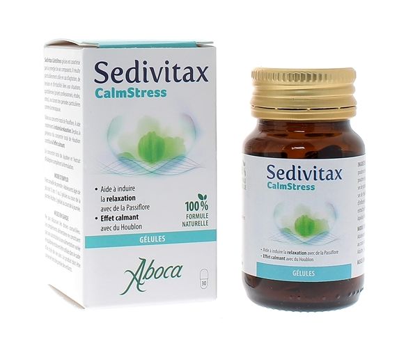 Sedivitax Calmstress Aboca - Packung mit 30 Kapseln