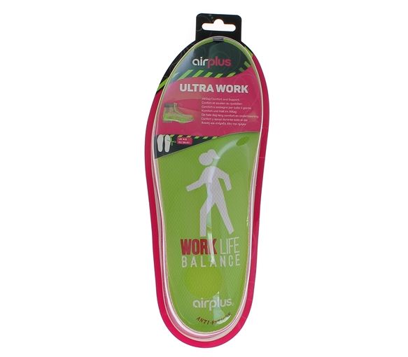 Ultra Work-Sohlen für Damen Airplus - ein Paar zuschneidbar Größe 36-41