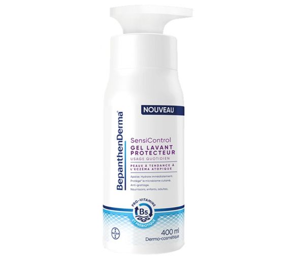 SensiControl Schutzwaschgel Bepanthen Derma - Pumpflasche mit 400 ml - image 1