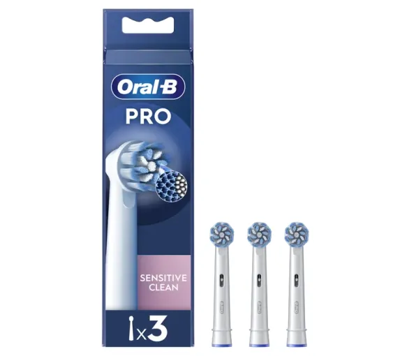 Sensitive Clean Ersatzbürsten für Oral-B - 3 Bürsten