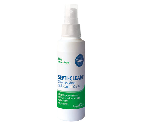 Septi-Clean Antiseptisches Spray Gifrer - Spray mit 100 ml