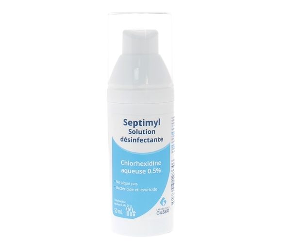 Septimyl Desinfektionslösung Chlorhexidin wässrig 0,5% Gilbert - Spray mit 50 ml