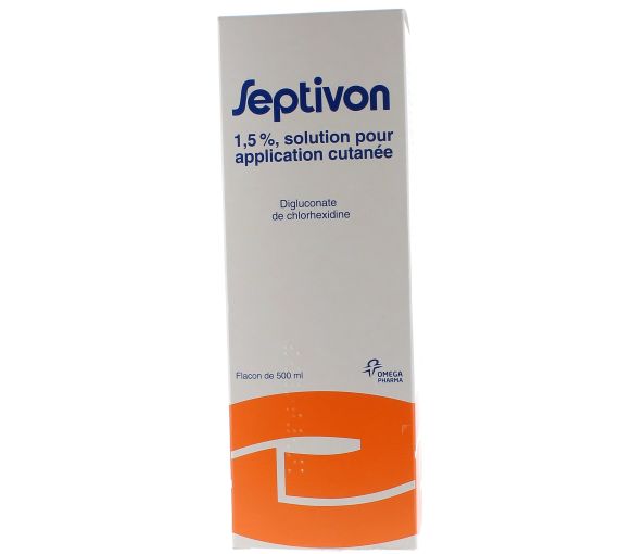 Septivon 1,5% Lösung zur kutanen Anwendung - Flasche mit 500 ml