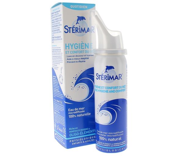 Physiologische Kochsalzlösung Hygiene und Komfort der Nase Stérimar - Spray mit 50 ml