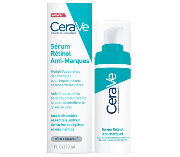 CeraVe Retinol-Serum gegen Hautunreinheiten - Pumpflasche mit 30 ml - image 1