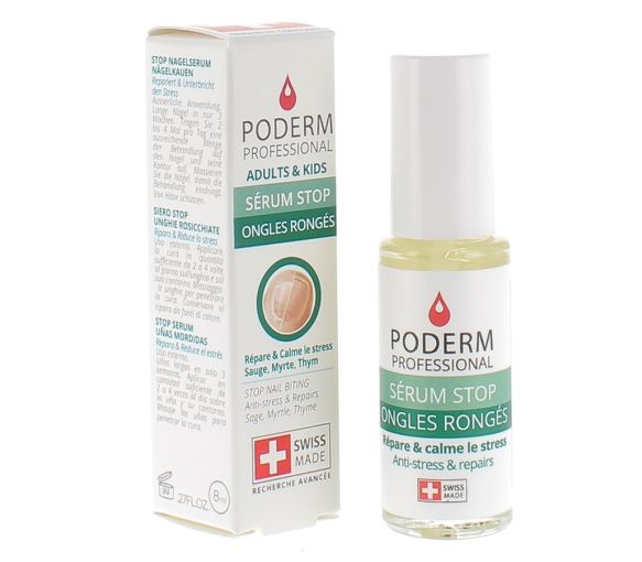 Sérum gegen Nägelkauen Poderm - Flasche mit 8 ml