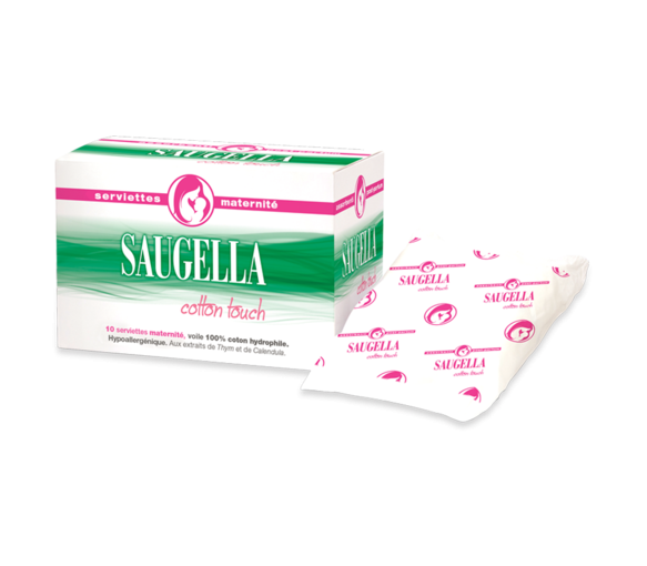 Mutterservietten Cotton Touch Saugella - 10 Mutterservietten - image 1