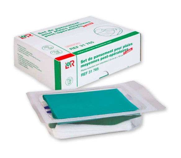 Set von Pflastern für kleine Wunden unter 5 cm (3 Behandlungen) Velpeau Lohmann & Rauscher