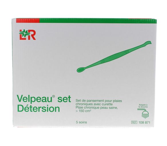 Set zur Wundversorgung bei chronischen Wunden Velpeau - Set mit 5 Pflegeprodukten