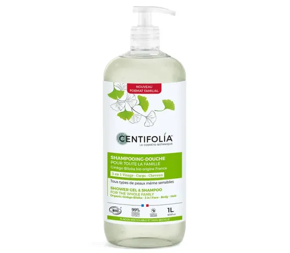 Duschshampoo für die ganze Familie Centifolia - Pumpflasche 1L
