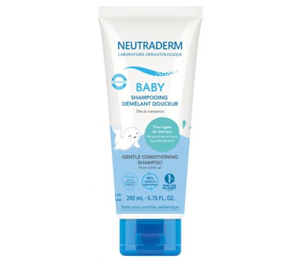 Sanft entwirrendes Shampoo für Babys Neutraderm - 200 ml Tube