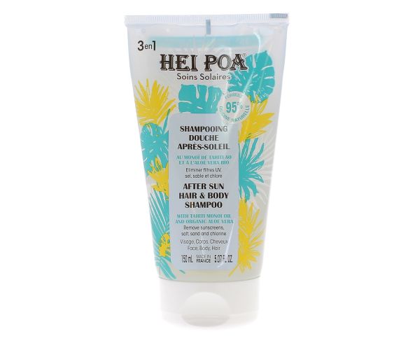 Shampoo-Duschgel nach der Sonne Hei Poa - Tube mit 150 ml