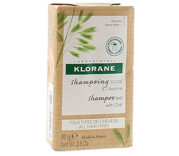 Klorane Hafer Shampoo Bar - 80 g Stück - image 1