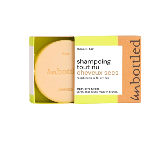 Festes Shampoo Bar für trockenes Haar Unbottled - 75g Stück - image 1