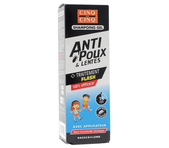 Shampooing Gel gegen Läuse & Nissen Cinq sur Cinq - Tube mit 100 ml - image 1