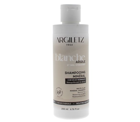 Mineral Shampoo mit weißem Ton für normales Haar Argiletz - Flasche mit 200 ml - image 1