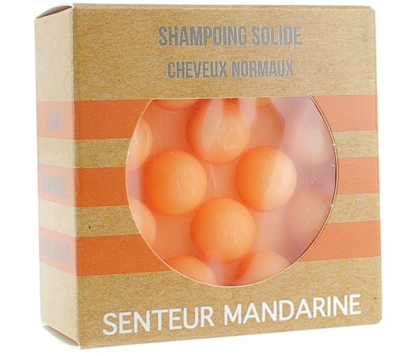Festes Shampoo für Normales Haar mit Mandarinen-Duft von Valdispharm - 55 g fester Block