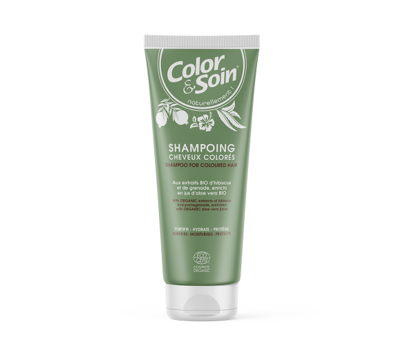 Color & Care Shampoo für coloriertes Haar bio Les 3 Chênes - Tube mit 200ml