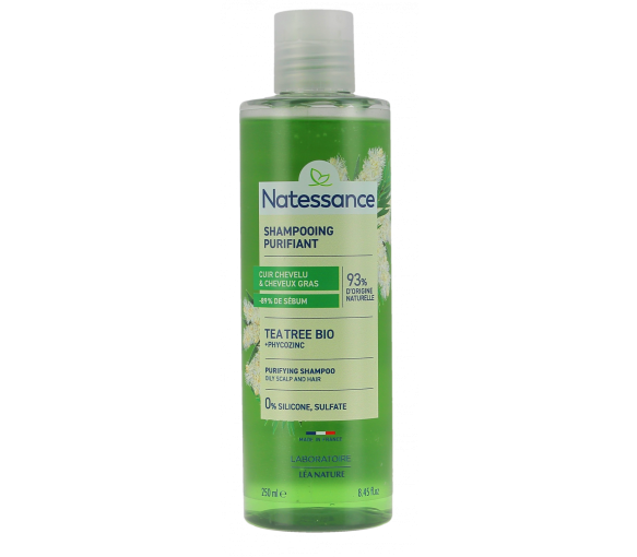 Natessance reinigende Shampoo - Flasche mit 250ml - image 1