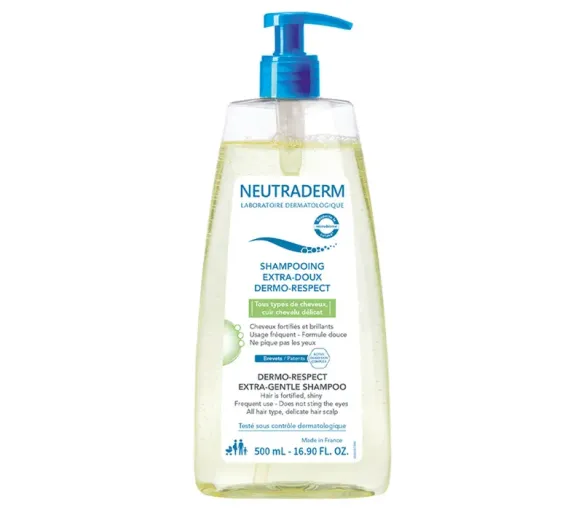 Shampooing extra-sanft dermo-schutz Neutraderm - Pumpflasche mit 500 ml