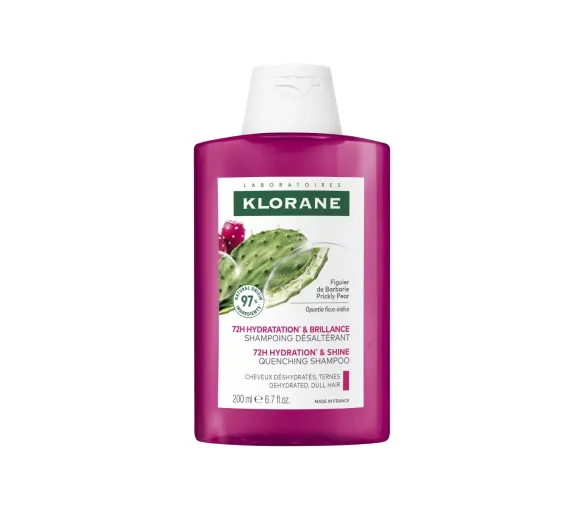 Shampooing Feuchtigkeit und Glanz Feigenkaktus Klorane - Flasche 200ml