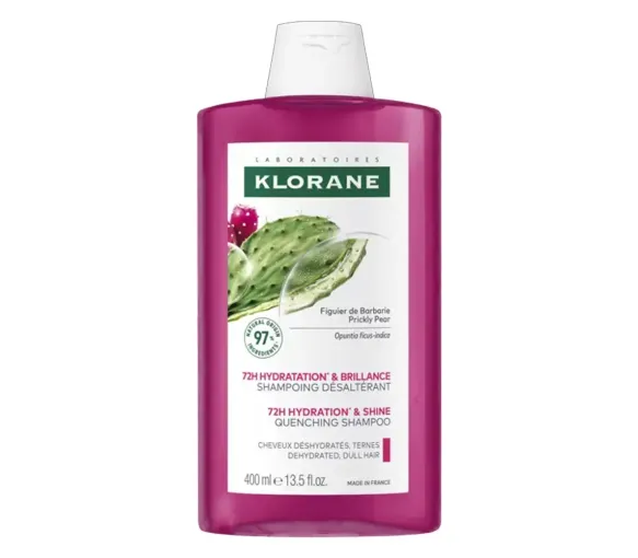 Shampooing Feuchtigkeit und Glanz Feigenkaktus Klorane - Flasche 400ml - image 1