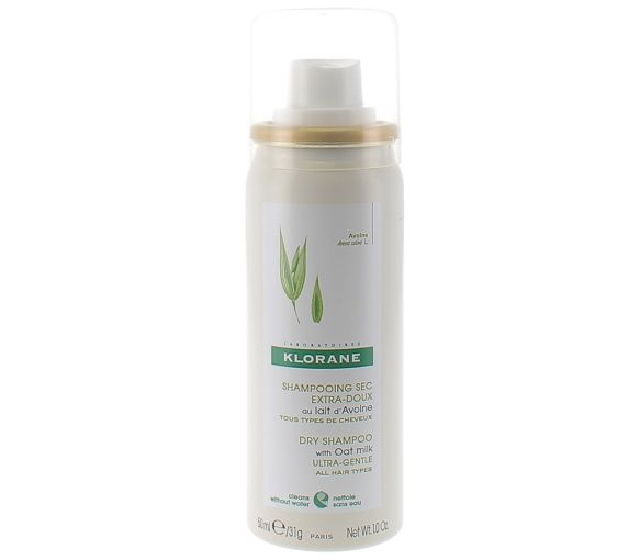 Extra-sanfter Trockenshampoo mit Hafermilch Klorane - Spray mit 50 ml