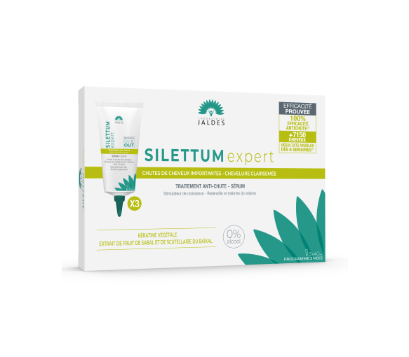 Silettum Experten Anti-Haarausfall Behandlung Jaldes - 3 Tuben zu 40 ml