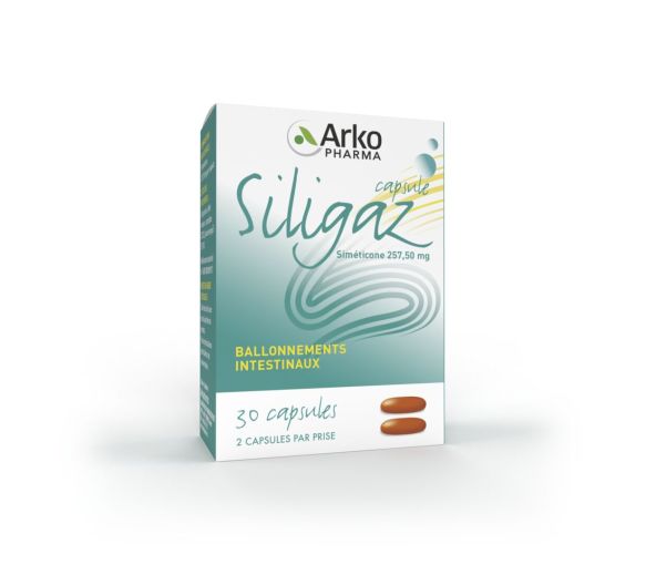 Siligaz Arkopharma - Packung mit 30 Kapseln - image 1