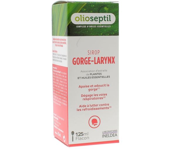 Olioseptil Sirup Hals-Luftröhre - Flasche mit 125 ml