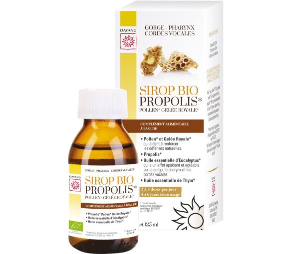 Bio Dayang Propolis Sirup Pollen Gelee Royale - Flasche mit 125 ml