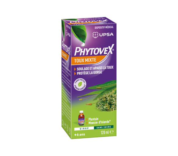 Phytovex Hustenmischsirup UPSA - Flasche mit 120ml
