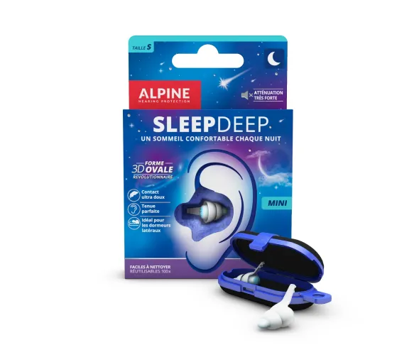 SleepDeep Ohrstöpsel für tiefen Schlaf Alpine - 2 Ohrstöpsel - image 1