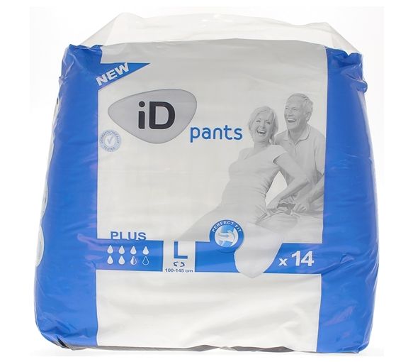 Einweg-Absorptionsslips ID Pants L Lohmann & Rauscher - Packung mit 14 Schutzvorrichtungen