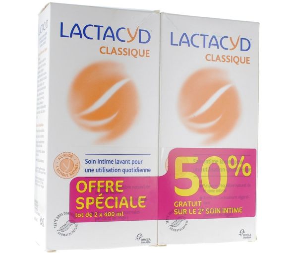 Intime Waschpflege Lactacyd - 2 x 400 ml