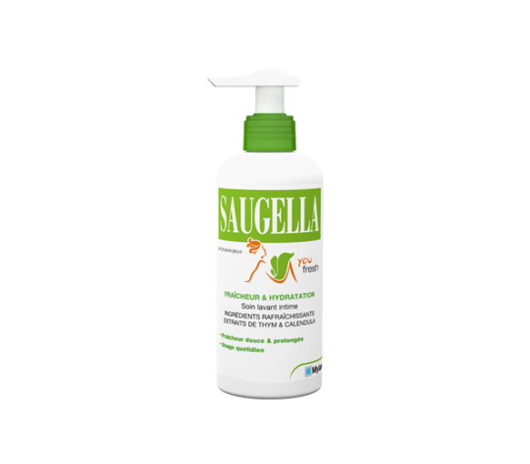 Intimwaschpflege you fresh Saugella - Pumpflasche mit 200ml - image 1