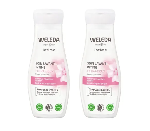 Extra sanfte Intimwaschlotion Weleda - 2er Pack mit 200ml Tuben