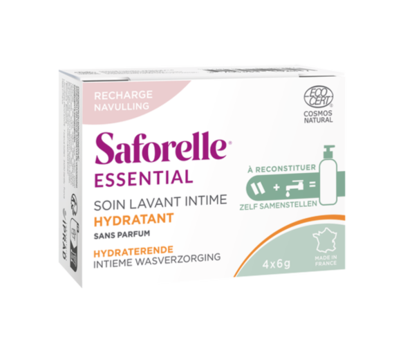 Intimpflege feuchtigkeitsspendend Nachfüllpack Saforelle - Box mit 4 Stäbchen à 6g - image 1