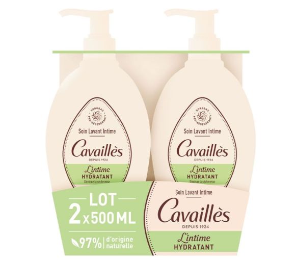 Intimpflege Trockenheit Rogé Cavaillès - 2er-Pack Pumpflaschen à 500ml - image 1
